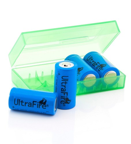 Ultrafire 16340 batteria - 16340,