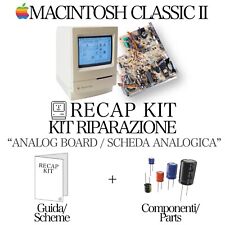 Kit Recap Riparazione Apple Macintosh CLASSIC II Analog Board Scheda Capacitor