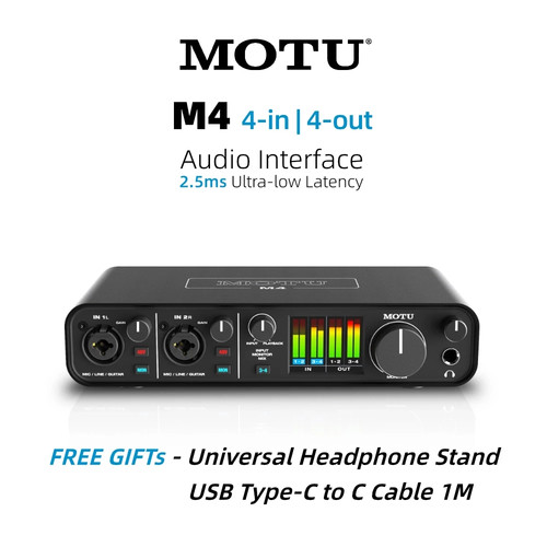 Motu interfaccia audio - m4,