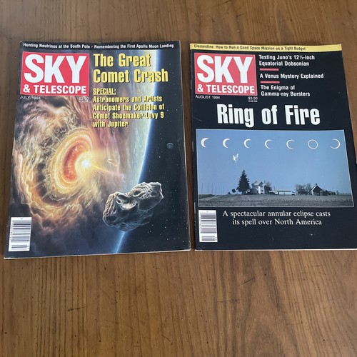 Sky telescope magazine july - sky, &