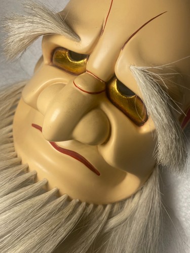 Maschera teatro giapponese noh - maschera,