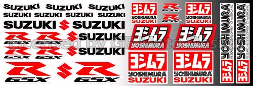 Set adesivi suzuki gsxr - set,