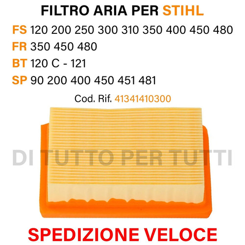 Filtro aria decespugliatore - filtro,
