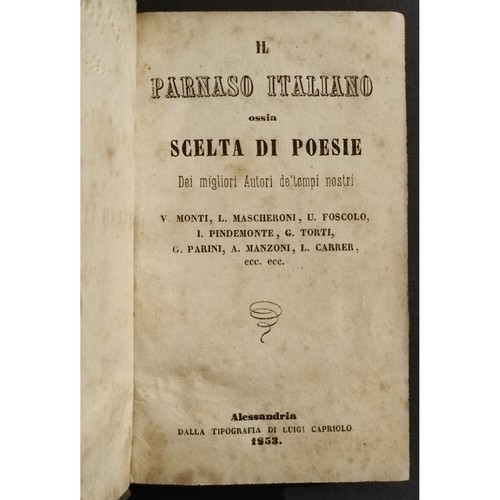 Parnaso italiano ossia - il,