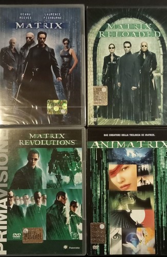 Matrix trilogia animatrix - matrix, +