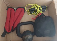Attrezzi da Palestra Kit Completo: KETTELBELL TRX CORDA CAVIGLIERE
