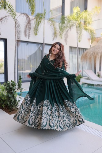 Abito anarkali ricevimento - abito,