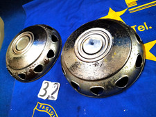 COPPA RUOTA FIAT 600 ABARTH COPRIMOZZO 2pz.ACCIAIO OPACO*N.B. COPRICERCHIO 12'