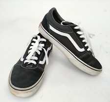 Sneakers VANS OLD SKOOL pelle scamosciata nera nr.38 uk5 Classic Icona -78D