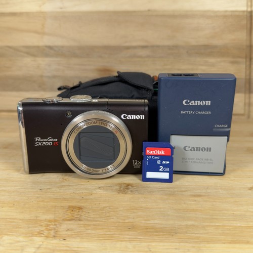 Canon powershot sx200 - is, 12,1