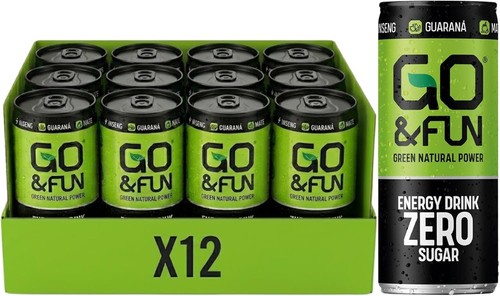 Energy drink zero fun - energy, go&fun