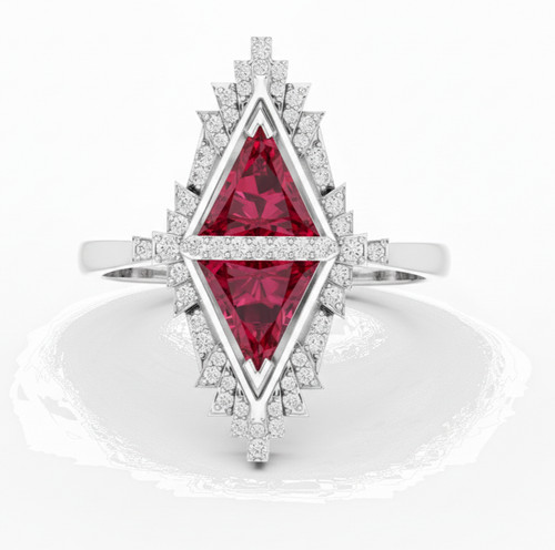 Anello anniversario diamante