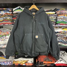 Giacca tela nera Carhartt J131