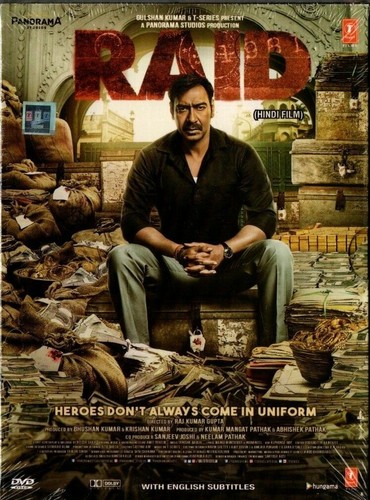 Raid bollywood dvd ajay - -,