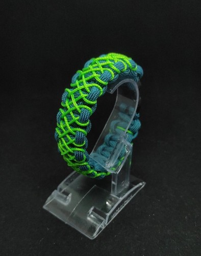 Bracciale paracord cobra - bracciale, blu