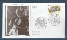 enveloppe 1er jour  musique