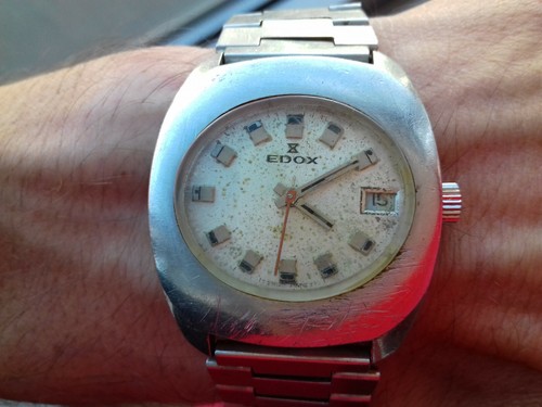 Edox mechanical 20075 vintage - mechanical,
