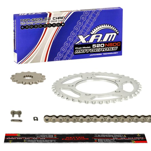 Kit catena kawasaki klx 650 - klx, c