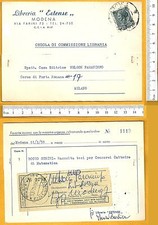 Cedola di Commissione Libraria