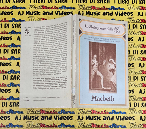 Book libro macbeth - libro,
