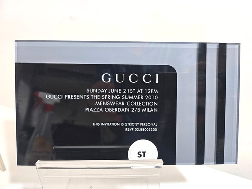 Gucci raro introvabile invito