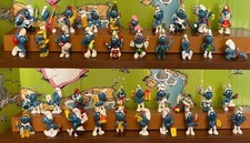 PUFFI SMURFS LOTTO DI 40 PUFFI BEN TENUTI OTTIMO PER INIZIO COLLEZIONE