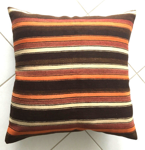 Cuscino kilim vecchio anatolia