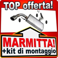 Silenziatore Posteriore per BMW (F25) X3 2.0 xDrive20d & sDrive18d 2010-2014