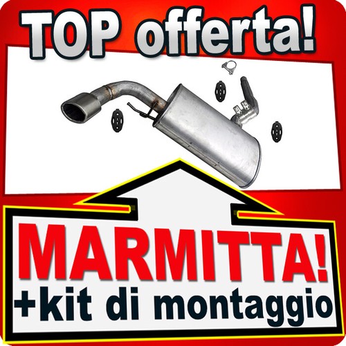 Silenziatore posteriore per - silenziatore,