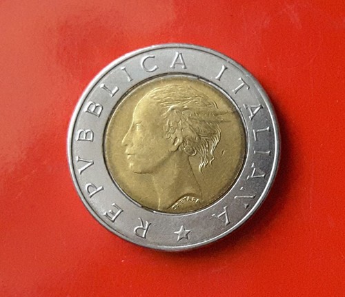 500 lire 1991 variante firma - 1991,