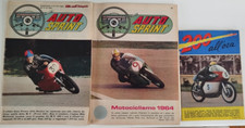 MIKE HAILWOOD MOTO M.V. PRIVAT LOTTO 3 RIVISTE AUTOSPRINT 200 ALL'ORA ANNI 60'