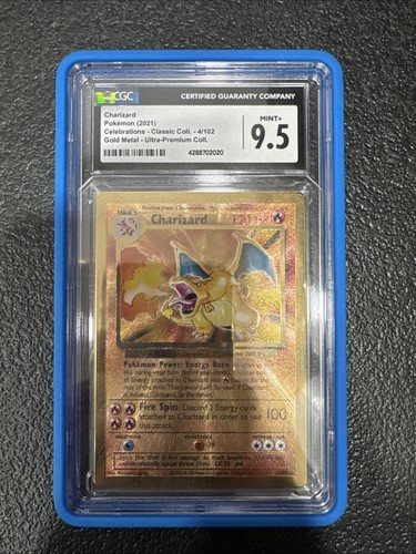 Cgc 2021 pokemon charizard - cgc,