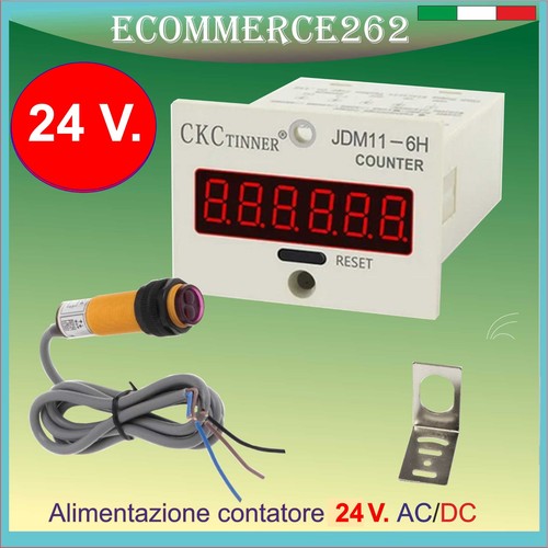 Conta pezzi con sensore
