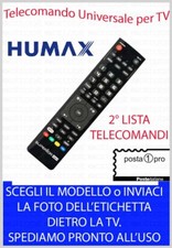 TELECOMANDO UNIVERSALE TV