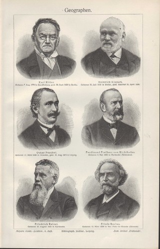 Litografia 1905 geografi - 1905:,