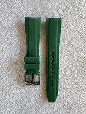 Cinturino BlancpainxSwatch in silicone ansa 22mm Verde