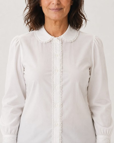 Camicia luisa spagnoli bianca - spagnoli,