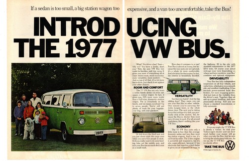 1977 volkswagen bus - volkswagen, ~