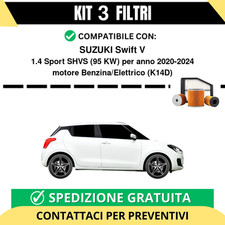 Kit 3 Filtri Tagliando per