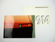 Brochure VW Porsche 914 1973