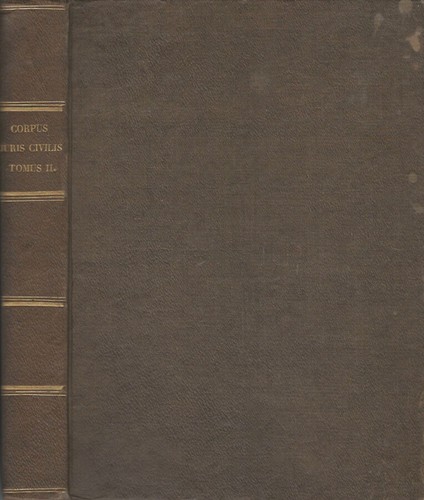 Corpus juris civilis quo - corpus, jus