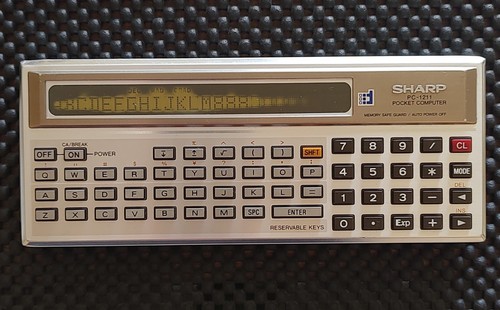 Vintage sharp 1211 basic - sharp, pc-1211