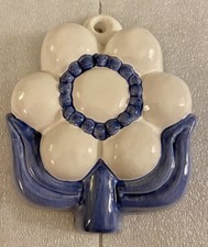 THUN - Formella FIORE bianco Blu. Bella E Perfetta. Collezione THUN