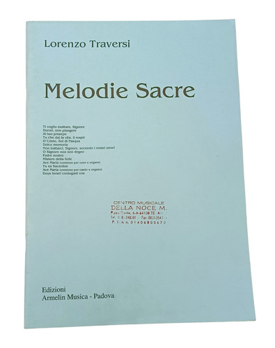 Spartiti musica sacra lorenzo - musica,