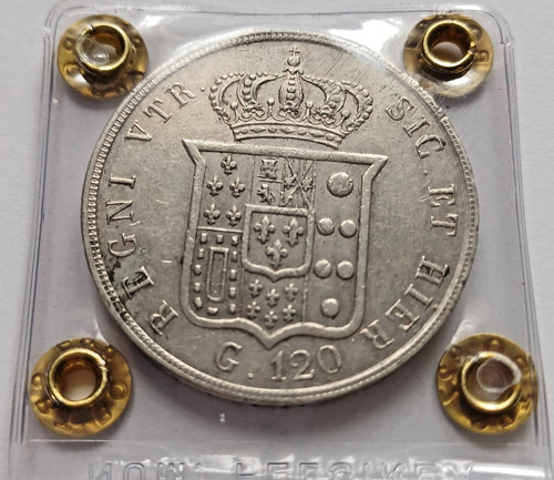 Moneta 1854 napoli ferdinando - moneta,