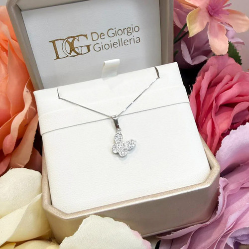 Ciondolo farfalla donna con - farfalla, da