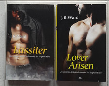 2 libri J.R. Ward romanzi Lassiter - Lover Arisen Mondolibri come nuovi!