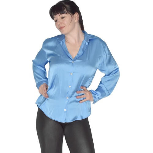 Zara camicia satinata - zara*, morbida