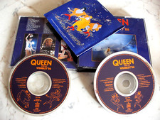QUEEN LIVE AT WEMBLEY '86 2CD 1992 FATBOX PARLOPHONE MADE IN HOLLAND
