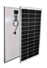 Pannello Solare Fotovoltaico 100W Monocristallino Efficienza Camper Casa 1 KW